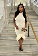 Champagne Glow Knit Dress