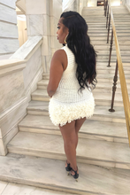 Ivory Allure Knit Dress