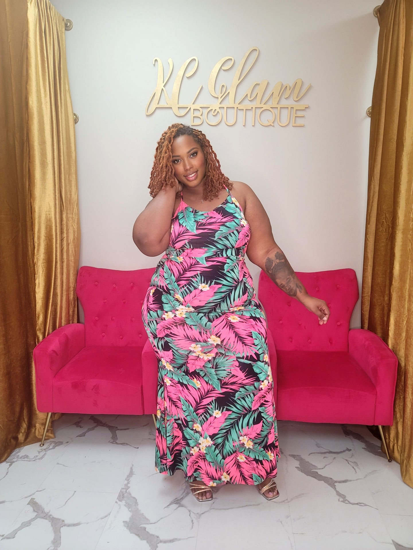 Floral Paradise Dress