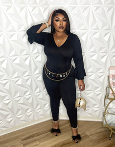 Bell Sleeve Jumpsuit