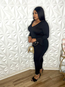 Bell Sleeve Jumpsuit