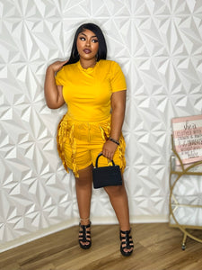 Gold Fringe Set