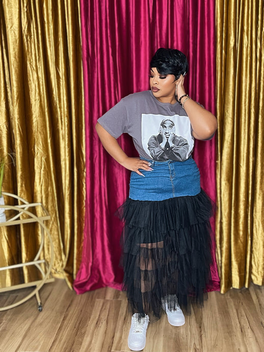 Just Ruffled Me Skirt