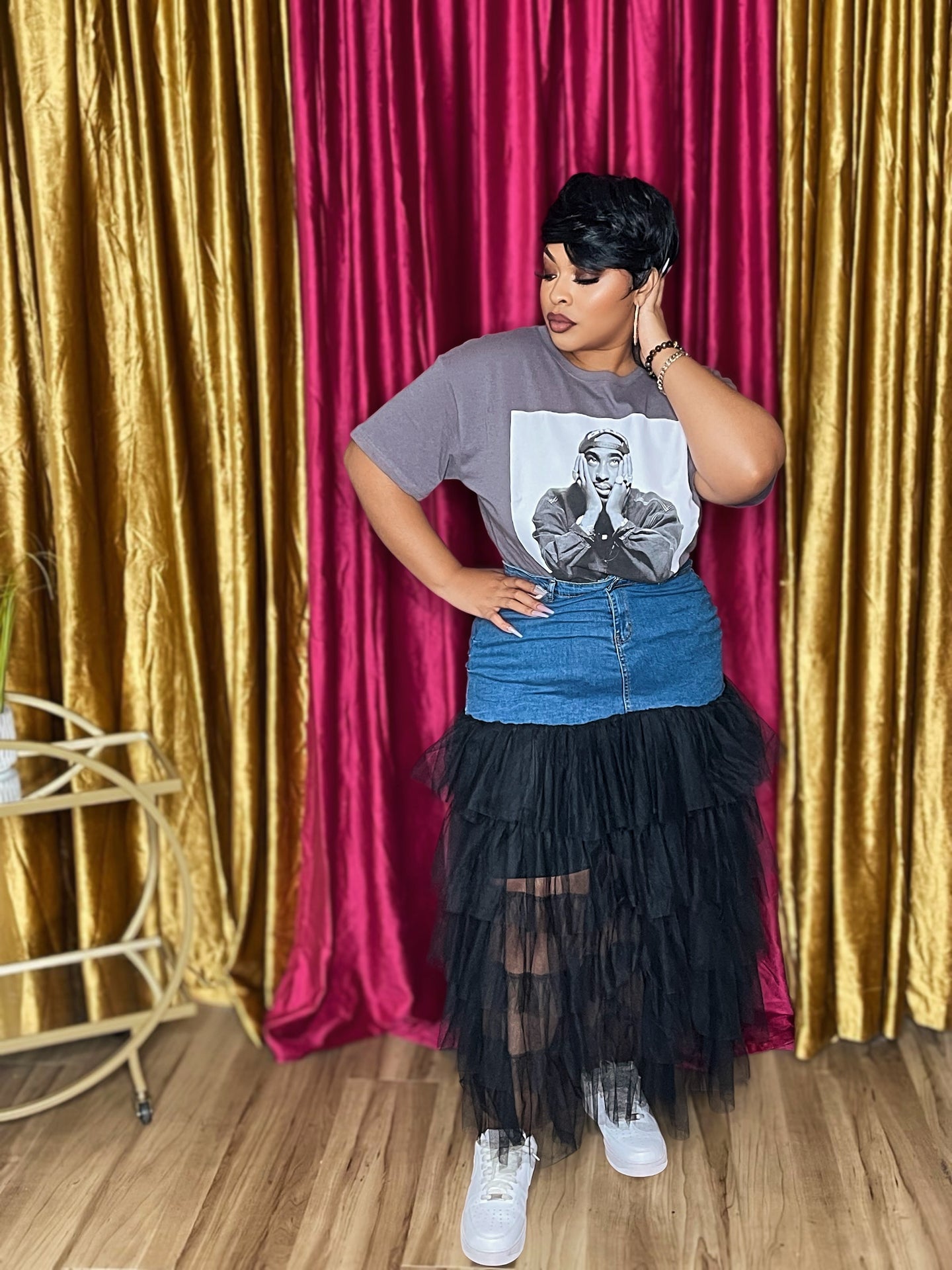 Just Ruffled Me Skirt