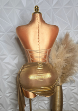 Golden Goddess Corset Set