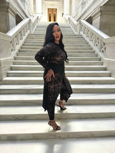 Velour Elegance Jumpsuit