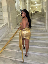 Golden Goddess Corset Set