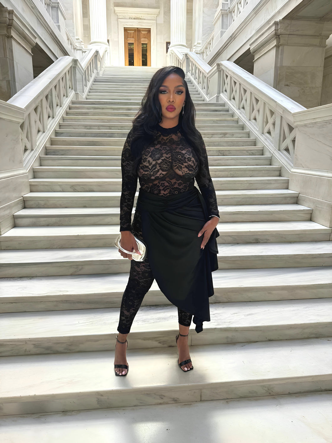 Velour Elegance Jumpsuit