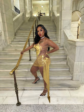 Golden Goddess Corset Set