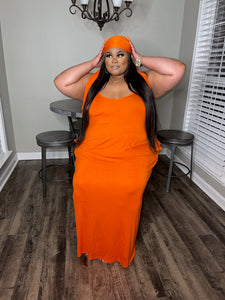 Orange Lounge Dress