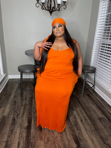 Orange Lounge Dress