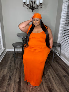 Orange Lounge Dress