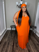 Orange Lounge Dress