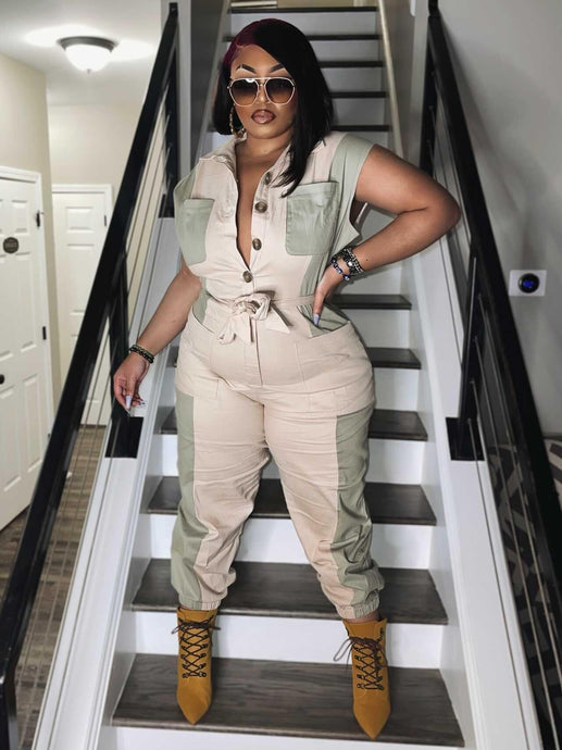 Hailley Jumpsuit (Green)