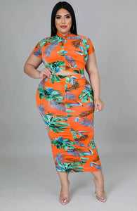 Tropic Wild Skirt Set
