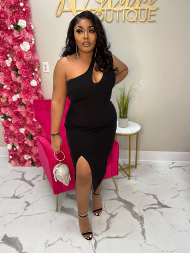 His Fave Gift Dress (Black)