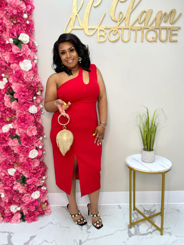 His Fave Gift Dress (Red)