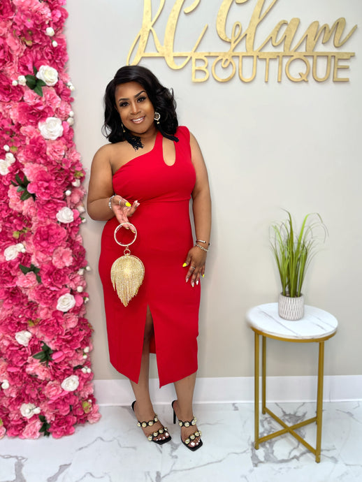 His Fave Gift Dress (Red)